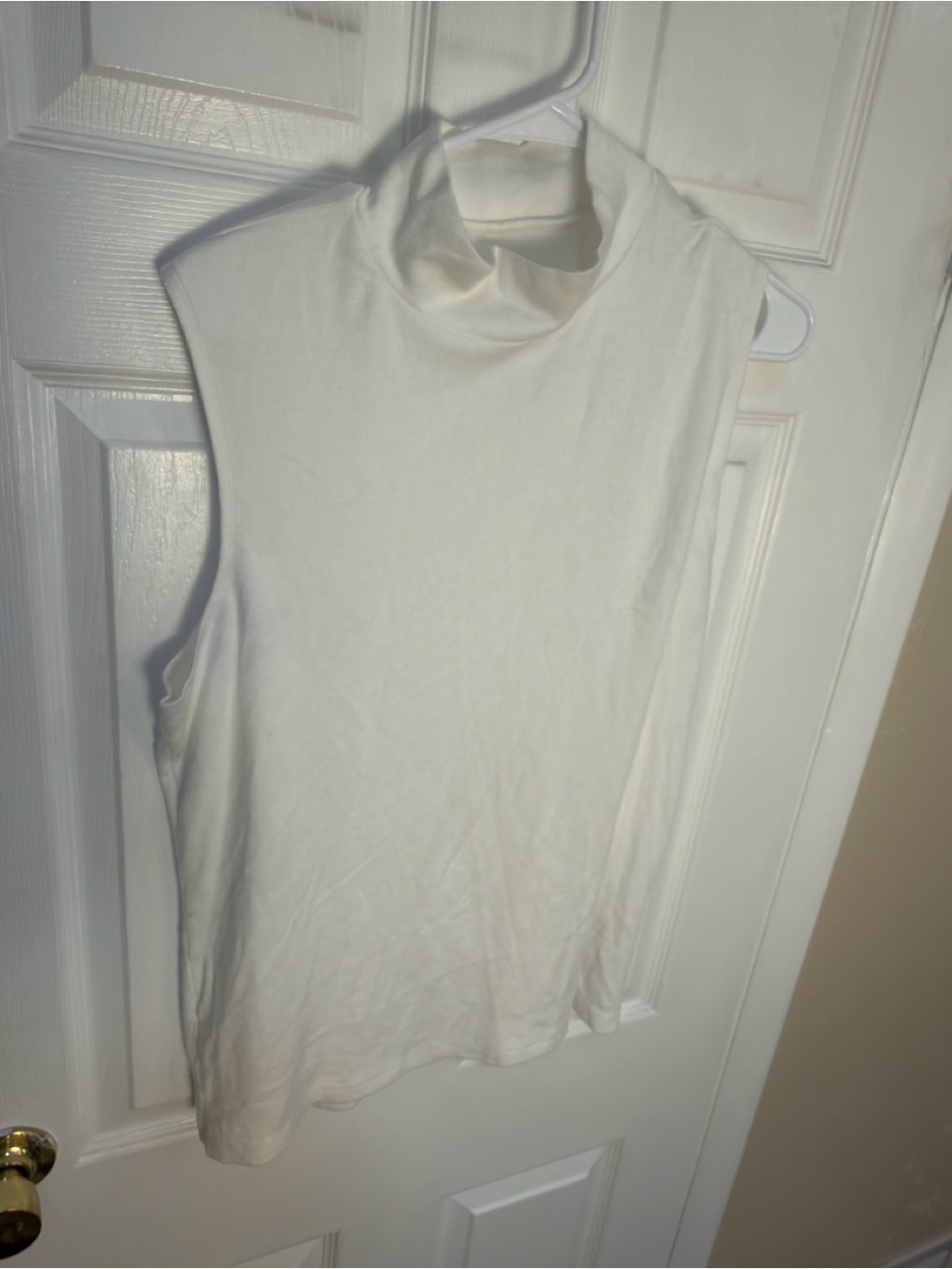 Croft & Barrow Sleeveless Mock Neck Women's Top + brown Pants BUNDLE XXL